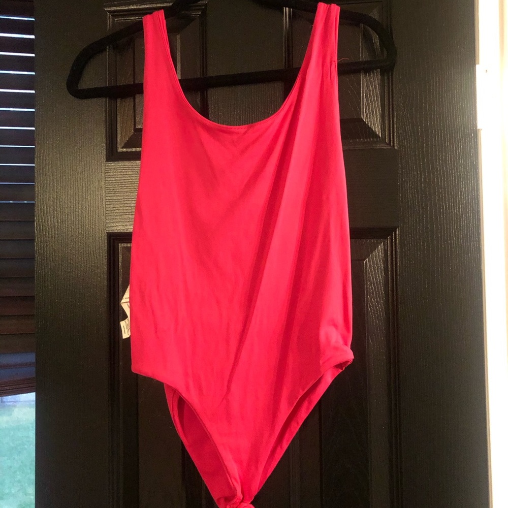 Zara. NWT. Hot pink bodysuit !